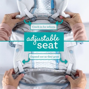 Portbebe Infantino StayCool 4-in-1, Ergonomic, 3,6-18,1 kg, Gri - Img 6