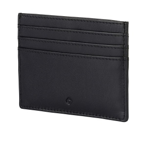 Portofel din piele Samsonite Attack 2 SLG, 10 cm, Negru, cu RFID - Img 2