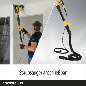Powerplus POWX0477 Slefuitor Electric pentru Pereti si Tavane 710W Telesopic - Img 6