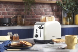Prajitor de paine Russell Hobbs 26551-56, 1600W, 2 felii, functii multiple, crem - Img 2