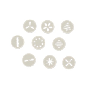 Presa pentru biscuiti si churros Zenker FCK42807 6 accesorii 10 discuri plastic alb - Img 5