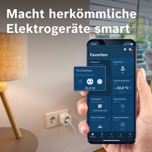 Priza inteligenta Bosch Smart Home Zwischenstecker M WiFi functie de economisire energie - Img 2