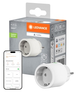 Priza inteligenta LEDVANCE SMART Indoor Plug, WiFi, 2300W, alba