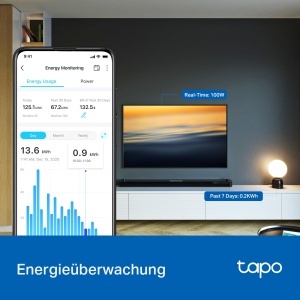 Priza inteligenta TP-Link Tapo P115, control consum energie, compatibila Google Home si Alexa - Img 3