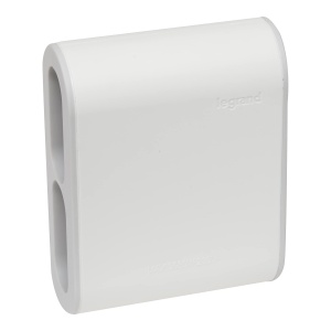 Priza multipla Legrand cu 4 iesiri laterale, 3680 W, alba si gri