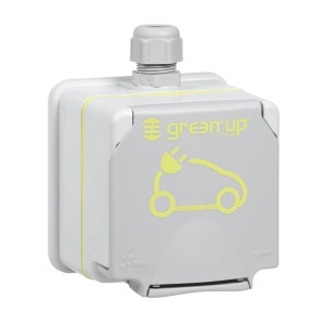 Priza pentru incarcare auto Legrand Green Up, 1-faza, 16A, 230V, IP44 - Img 2