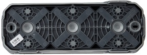 Priza tripla Legrand Plexo, 16 A, 250 V, waterproof, montaj pe perete, gri - Img 2