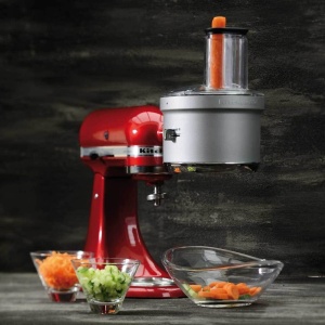 Procesor de alimente KitchenAid 5KSM2FPA, accesorii multifunctionale, sistem ExactSlice - Img 5