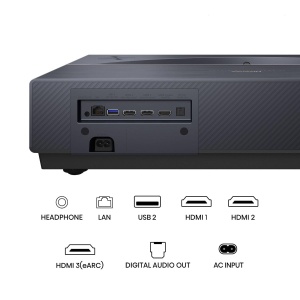 Proiector Laser Hisense PT1, 80-150, 4K, Ultra Short Throw, Negru - Img 4