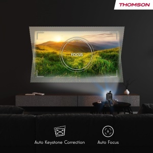 Proiector portabil Thomson Vega PG35B Full HD cu Google TV si acumulator - Img 10