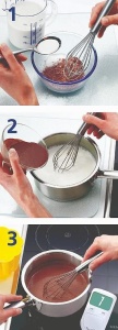 Pudding Dr. Oetker Original Schokolade feinherb, 3 x 48 g, Desert pentru intreaga familie - Img 3