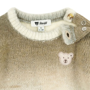 Pulover pentru copii Steiff, model Sesame, 80 EU, cu design Teddy - Img 3