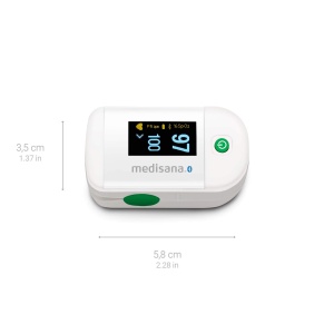 Pulsoximetru Medisana PM 100 connect cu Bluetooth, OLED, One-Touch - Img 2