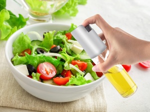 Pulverizator de ulei C102SPE001 BEPER cu recipient de sticla de masurare - Spray de ulei pentru friteuza cu aer cald - Img 4