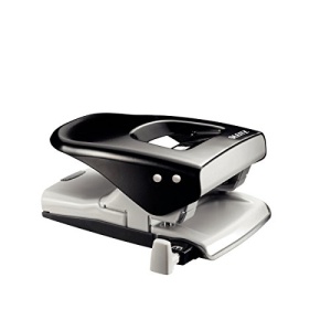 Puncher Metalic Leitz NeXXt 40 Foi, Design Ergonomic, Negru - Img 3