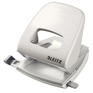 Puncher Metalic Leitz NeXXt Style, 30 Foi, Culoare Alb Arktik