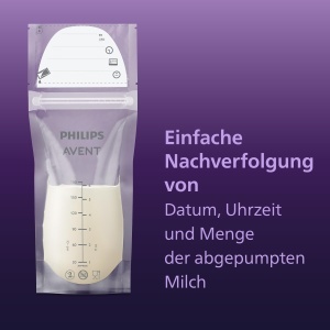 Pungi pentru lapte matern Philips Avent SCF60350, 180 ml, 50 buc, BPA-free - Img 7