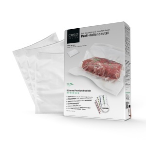 Pungi vidat CASO Profi 30x40 cm 50 bucati BPA-free rezistente 150um