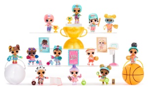 Pupa de colectie L.O.L. Surprise All-Star Sports - 1 figura, 12 modele de colectie, roz - Img 4