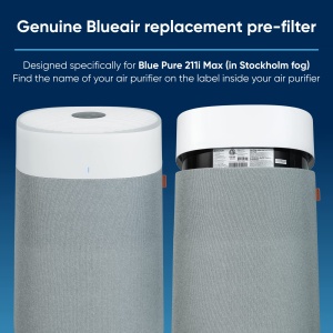 Purificator de aer Blueair 211i Max cu Filtru Textil Moosgrun, Abasabil si Waschbar - Img 2