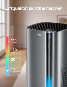 Purificator de aer DREO cu filtru HEPA lavabil pentru incaperi mari - Img 6