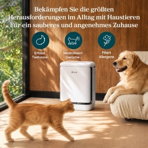 Purificator de aer Levoit Vital Pet Pro, 102 m, cu senzor PM2.5 - Img 2