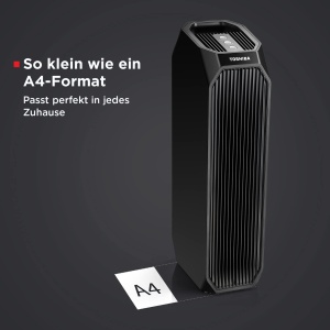 Purificator de aer Toshiba CAF-Z45FR cu HEPA H13, 228mh - Img 4