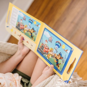 Puzzle magnetic Melissa Doug PAW Patrol - 2 puzzle-uri, 15 piese fiecare, portabil - Img 2