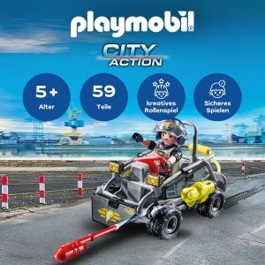 Quad Multi-Teren PLAYMOBIL 71147 cu Figurina Transformabila pentru Copii - Img 2