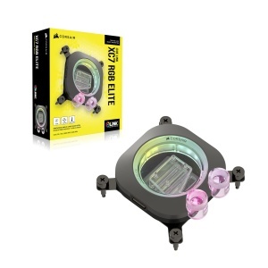 Racitor CPU CORSAIR iCUE LINK XC7 RGB Elite, Stealth-Grau, 24 LED-uri RGB - Img 9