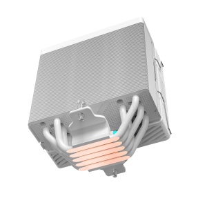 Racitor CPU Mars Gaming MCPU-X5ARGB, 280W TDP, 5 Heatpipes, Alb - Img 5