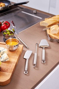 Racitor de branza ROSLE, inox 1810, cu maner ergonomic, 24 cm - Img 2