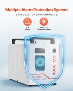 Racitor industrial VEVOR CW-3000, capacitate 9L, 10Lmin, cu ventilator performant - Img 6