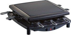 Raclette Steba RC 2.1 cu Grillplatte din Gusseisen, 8 Pfannchen, 26x26 cm