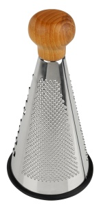 Radea din inox Fackelmann 31036, 3 grosimi, maner din lemn FSC, 24 x 12 cm - Img 3
