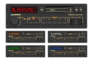 Radio auto 1-DIN Blaupunkt Hamburg SQM 23 DAB, Bluetooth, USB, 4x50W, Retro Design - Img 2