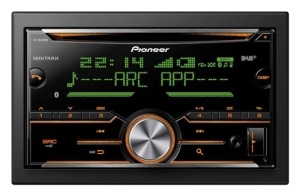Radio auto 2DIN Pioneer FH-X840DABAN, Bluetooth, DAB, USB, RGB iluminare - Img 2