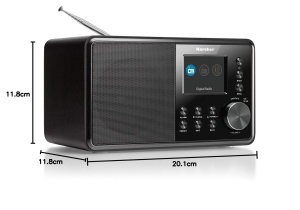 Radio DAB Karcher DAB 3000, 3W, Display Color, Design Compact - Img 5