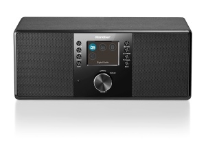 Radio digital Karcher DAB 5000 DAB FM-RDS Bluetooth AUX-IN Ceas cu alarma dubla Negru - Img 2
