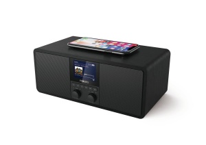 Radio digital Philips R880510 DAB Bluetooth Qi wireless charging design mat negru - Img 2