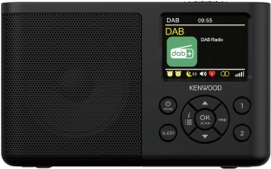 Radio portabil Kenwood CR-M33DAB-B Bluetooth DAB Display color Negru