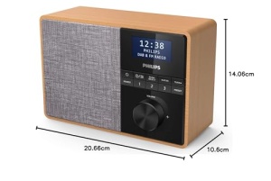 Radio portabil Philips R550510 Bluetooth DAB Carcasa lemn - Img 6