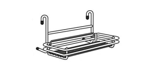 Raft de bucatarie Tescoma MONTI 26 cm, nou, cu garantie 2 ani - Img 2