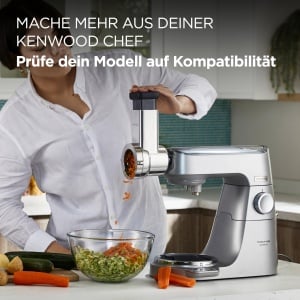 Rasnita electrica Kenwood KAX643ME, 5 tamburi din otel inoxidabil, accesorii pentru masini de gatit - Img 3