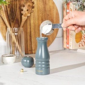 Rasnita manuala Salter BW120291GEU7 lemn mecanism ceramic ajustare granulatie verde - Img 4