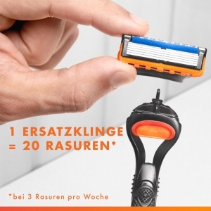 Rasoir Barbati Gillette Fusion5, Editie Speciala UEFA Champions League, 5 Lame, Albastru - Img 7