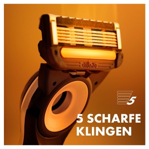 Rasoir Beheat Gillette Labs, 2 lame, incalzire, statie magnetica - Img 4