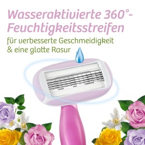 Rasoir de unica folosinta BIC Soleil Escape pentru femei, 5 lame, cu ulei de migdale, 3 bucati - Img 3