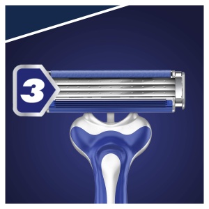 Rasoir de unica folosinta Gillette Sensor3 Comfort pentru barbati, 3 lame, 12 utilizari - Img 6