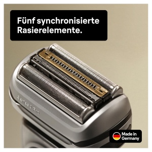 Rasoir electric Braun Series 9 Pro 9417s, argintiu, cu trimmer ProLift, 100 impermeabil - Img 2